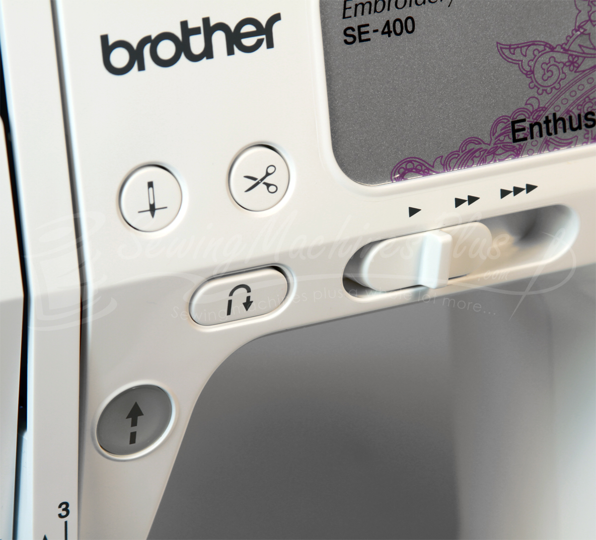 Brother SE400 Sewing & Embroidery Machine with Computer Connectivity