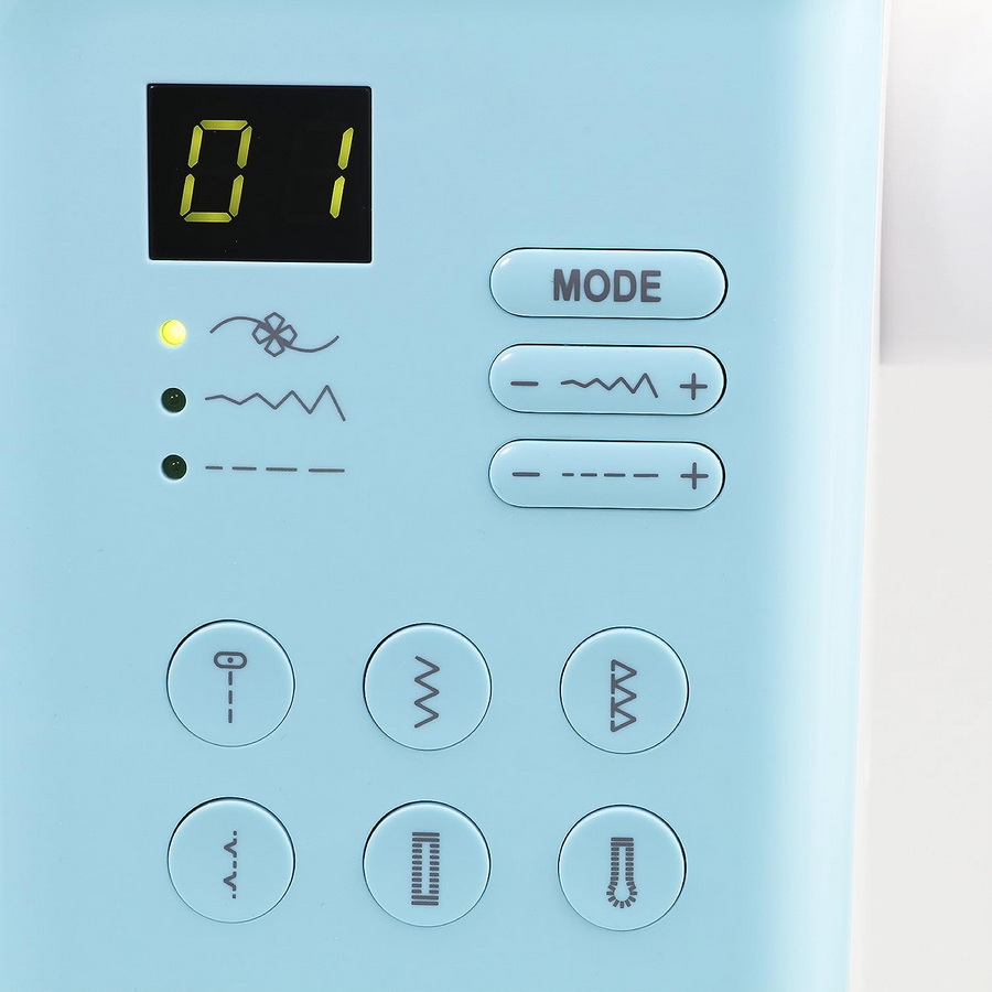 Buttons on Machine