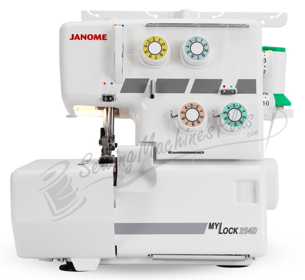 Janome 204D MyLock 3 & 4 Thread Overlock Serger & FREE BONUS