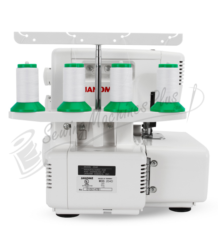 Janome 204D MyLock 3 & 4 Thread Overlock Serger & FREE BONUS