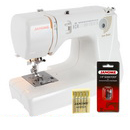 Janome Jem Gold 660 Portable Sewing & Quilting Machine & FREE BONUS