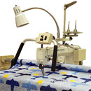 Tin Lizzie 18 Long Arm Quilting Machine w/ Stitch Regulator & Frame. Check Out Our Top of the Line 18 Inch Long Arm Below