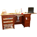 Sewing Machine Cabinet - Marilyn White by Arrow Cabinets, http