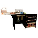 Arrow 98503 Sewnatra Compact Sewing Cabinet - Black Finish
