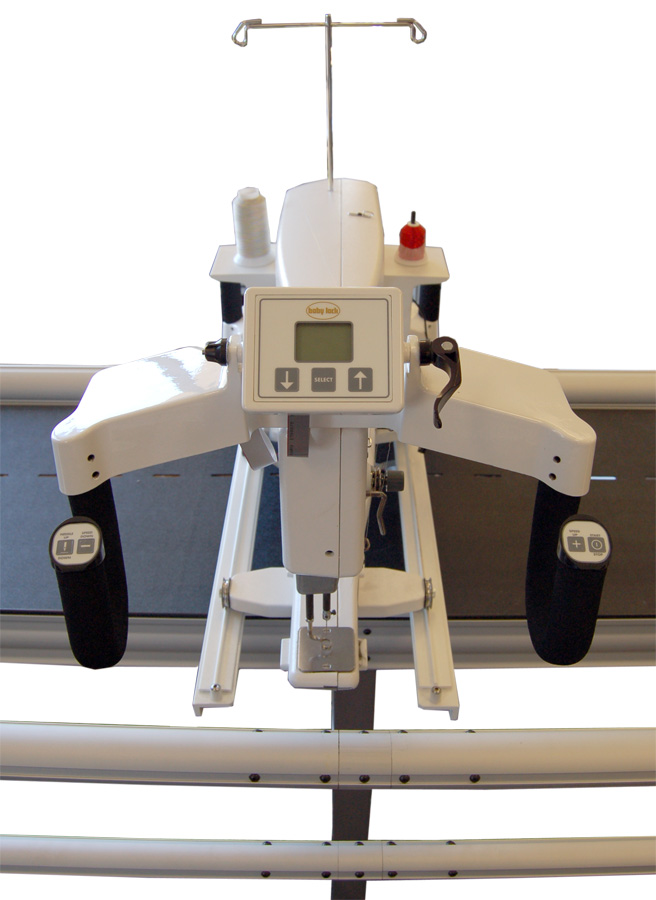 Jewel by BabyLock 18in Long Arm Quilting Machine w/Grace Pinnacle Frame