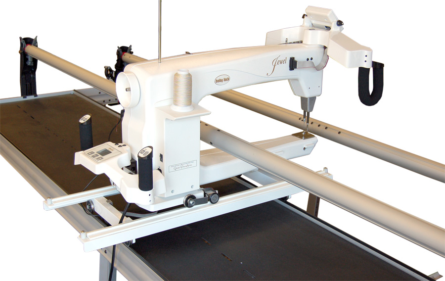 Jewel by BabyLock 18in Long Arm Quilting Machine w/Grace Pinnacle Frame