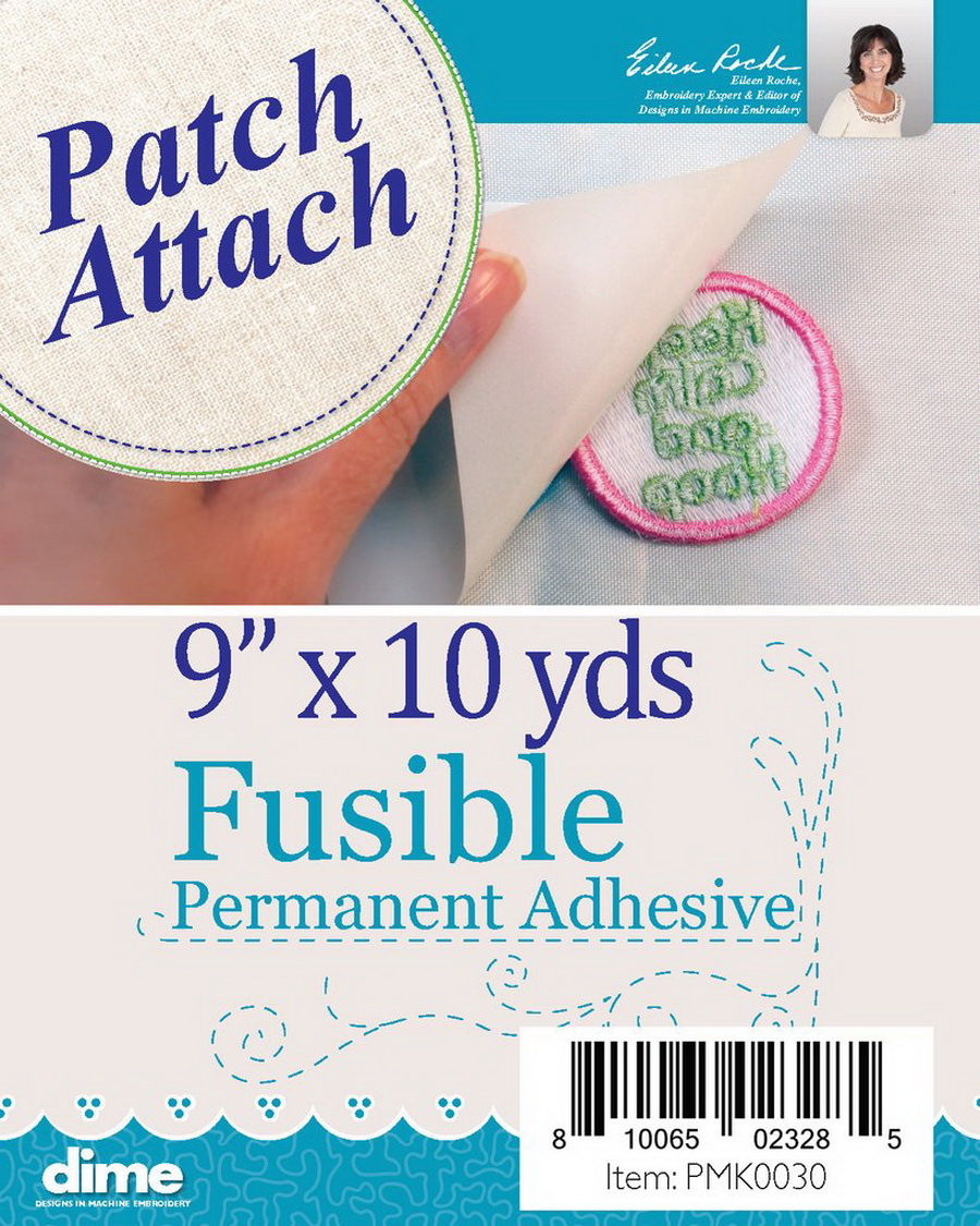 DIME Patch Attach Fusible Permanent Adhesive 9in x 10yds