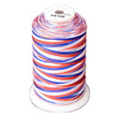 Exquisite Medley Variegated Thread - 106 Patriotic 1000M or 5000M Spool