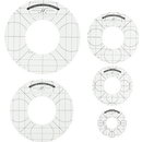 Good Measure Every Circle Quilting Template Ruler 5 PC Set