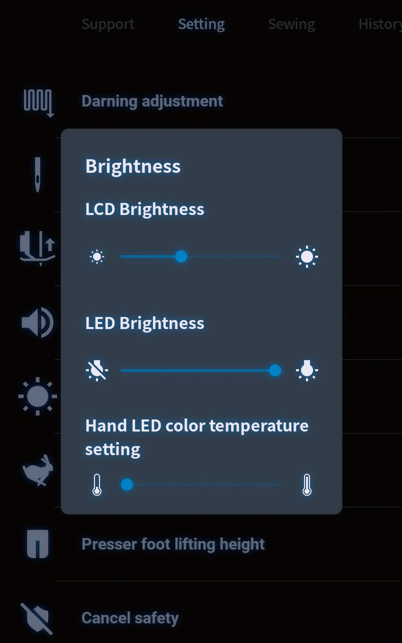 change light color temperature