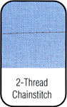 2 Thread Chain Stitch.