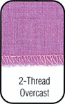 2 Thread Overcast Stitch.