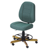 Koala Sewcomfort Chair Jade Cushion & American Walnut BaseThis