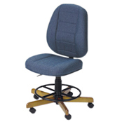 Koala Sewcomfort Chair Sapphire Cushion & North American Oak Base