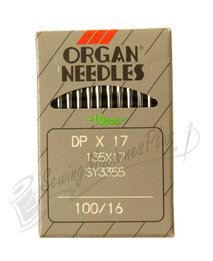 Organ Industrial Needles DPx17,135X17 16 (10/pkg)