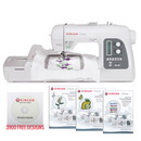 Singer FUTURA XL-550 Sewing, Quilting and Embroidery Machine & 3900 Designs!
