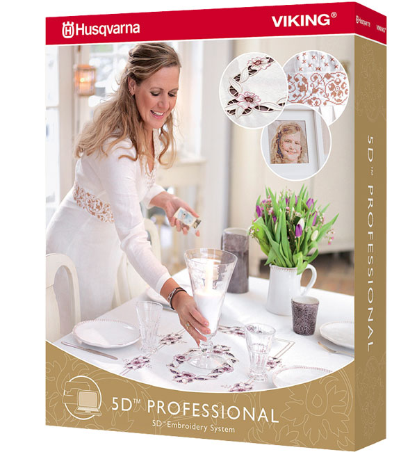 Husqvarna-
Viking 5D Embroidery Software - Whitlocks Vacuum