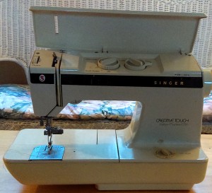 'Old Reliable' mom's Singer Creative Touch takes a lickin' and keeps on stitchin'!