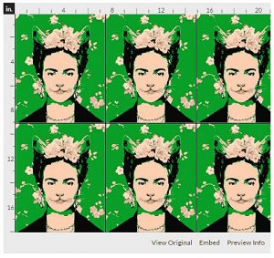 This Frida Cat is one of my current faves by designer Cynetik.