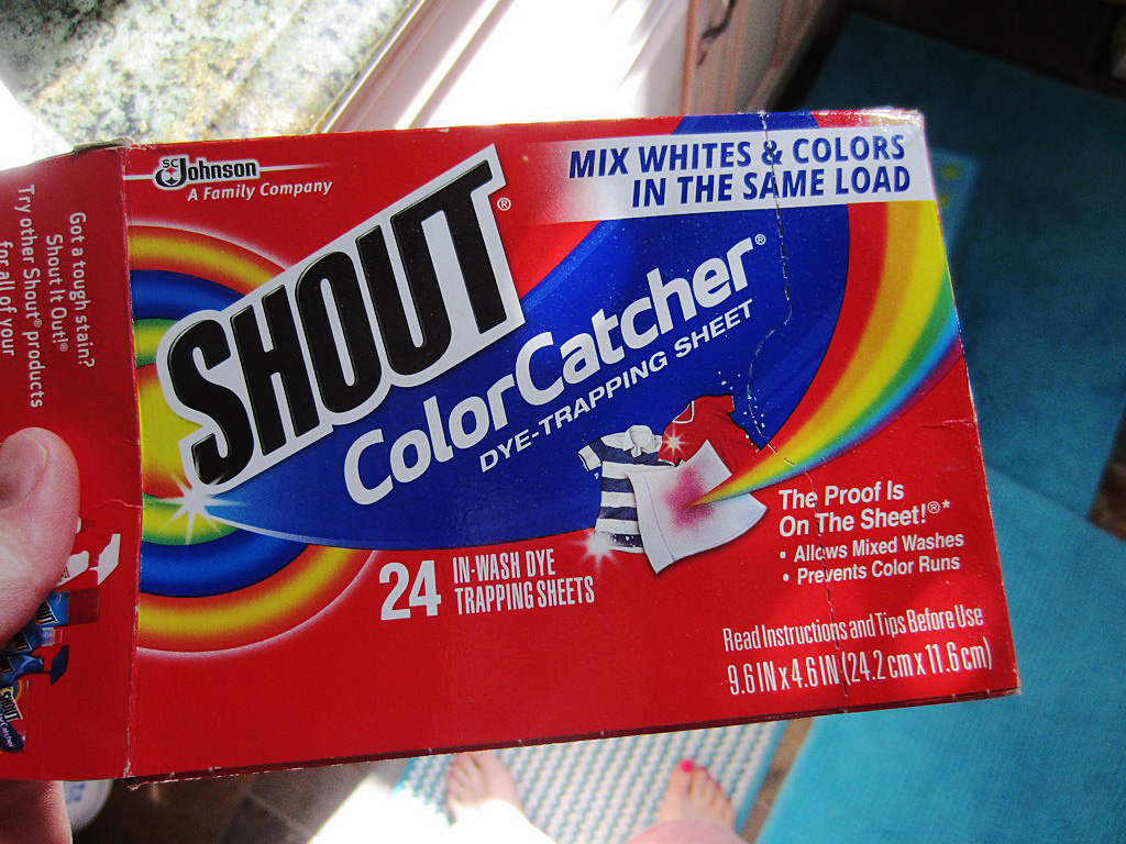 Shout Color Catcher Sheets Laundry