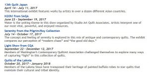 Go to see the “Quilts of the Lakota” exhibit at the National Quilt Museum in Paducah, Kentucky.
