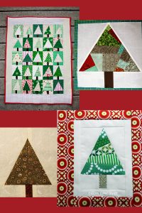 Photo credits: Diary of a Quilter (top left); Happy Quilting Melissa (top right); ChezStitches (bottom left); Ellison Lane (bottom right).