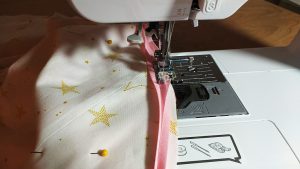 I chose to add bias tape.