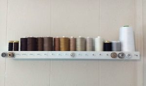 I keep my neutrals & browns organized by gradient.