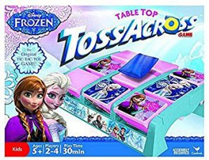 Frozen Toss Across set , and it comes with simple blue throwing bags.