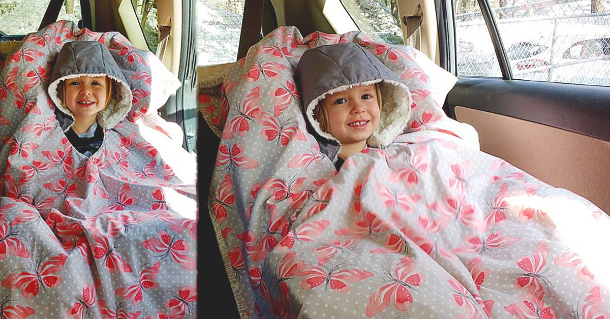 DIY Car Seat Poncho