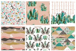 Hawthorne Thread’s Palm Springs line brings us deep into California with cacti, lizards, geometry & the sweeping vistas of a desert skyline.