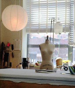 Unless I’m sewing in my lovely big-windowed space at Blindspot, I find that I’m constantly searching for more lamps. 