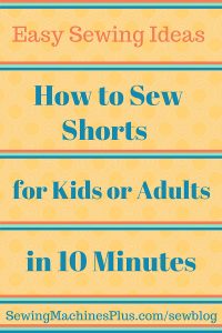 Sew Easy Shorts