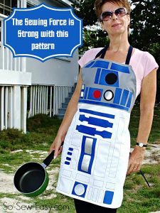 For a person — like me — who adores baking, making a character-inspired apron like this one feels like a wonderful option!