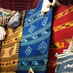 Other items on display were rugs, pillowcases, bedding sets, purses, bags, belts, guayaberas, and embroidered and woven fabrics.