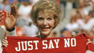 Nancy Reagan just says no - you can too!