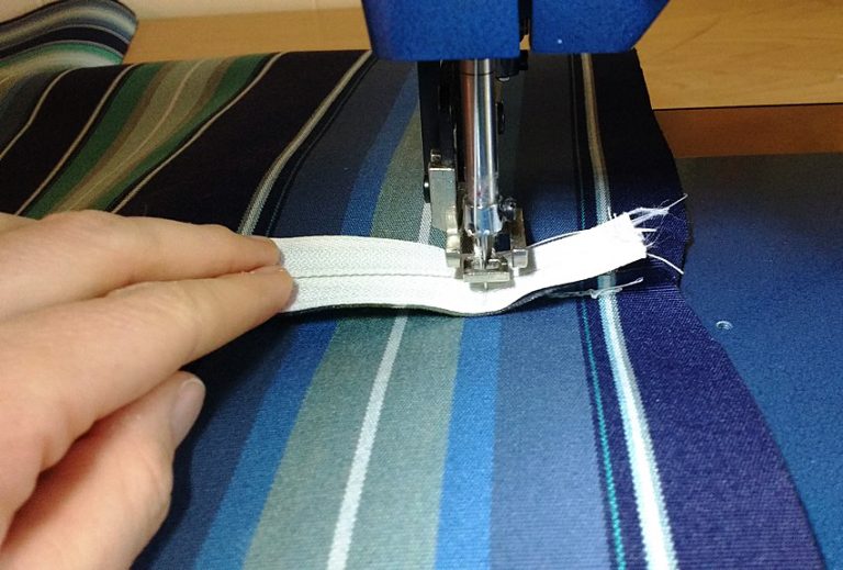 How to Sew a Zippered Outdoor Pillow Cover with Sunbrella Blog