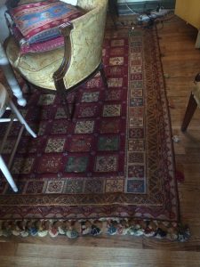 My carpet at home in Harlem.